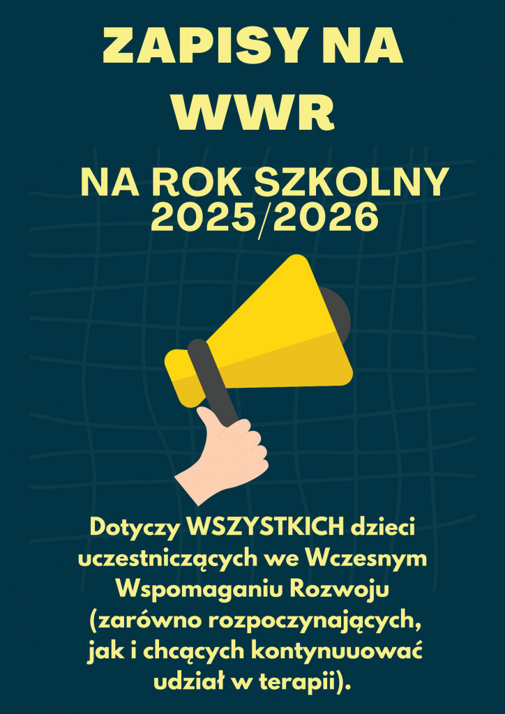 Plakat zapisów na WWR