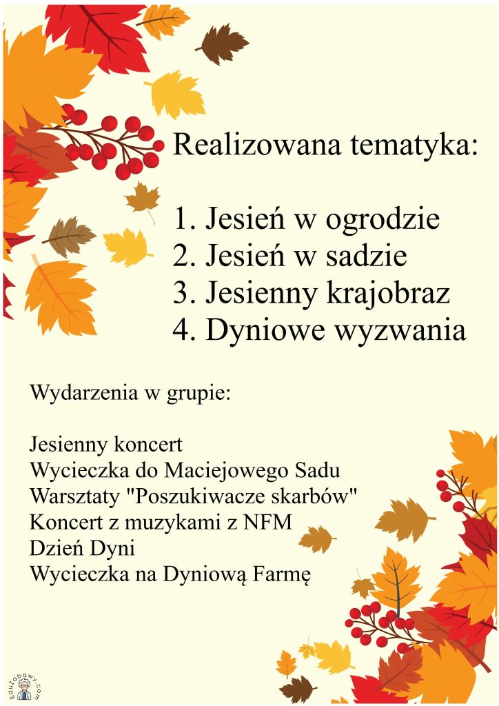 3A PAZDZIERNIK TEMATYKA PAŹDZIERNIKA W 3A