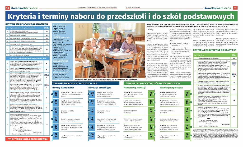 Rekrutacja do szkół i przedszkoli 2026/2027