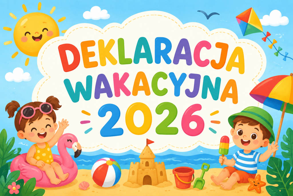 ☀️DEKLARACJA WAKACYJNA 2026 🏖️